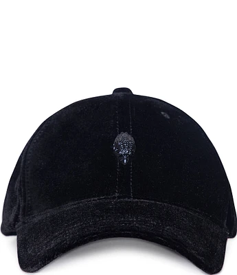 Kurt Geiger London Velvet Baseball Cap