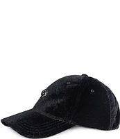 Kurt Geiger London Velvet Baseball Cap