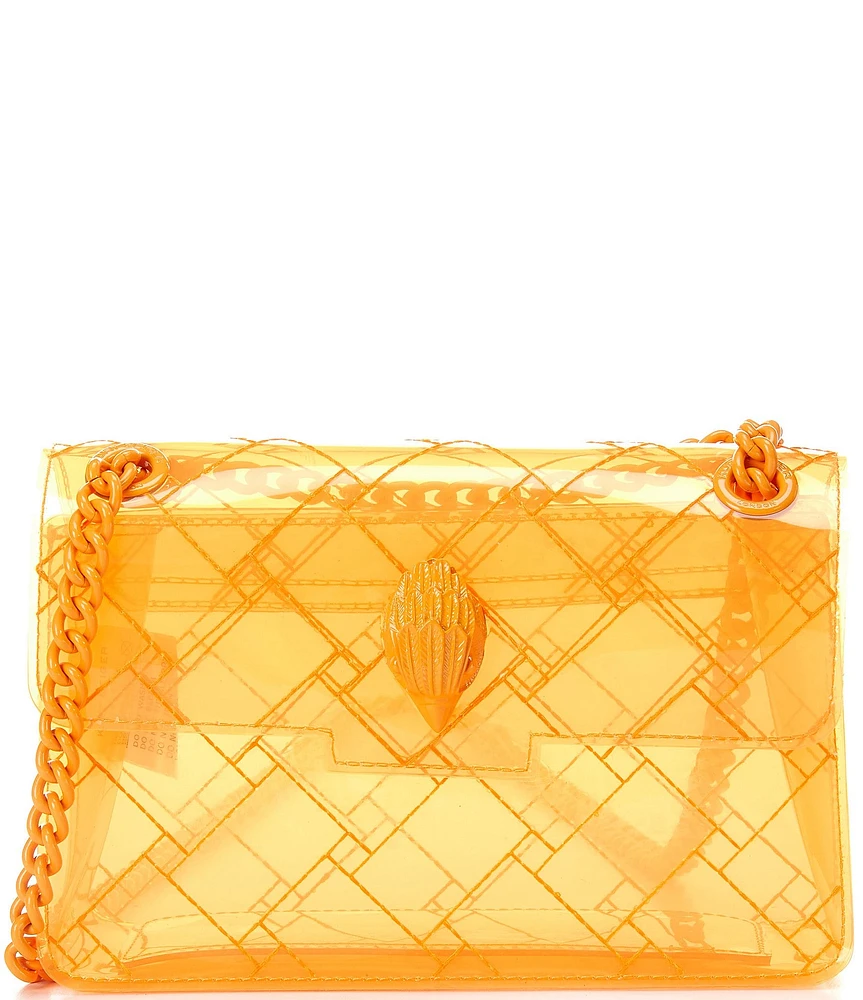 Kurt Geiger London Vinyl Mini Kensington Convertible Crossbody Bag
