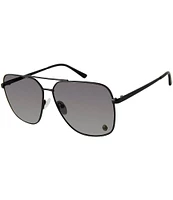 Kurt Geiger London Women's KGL1003 Shoreditch Navigator 61mm Square Sunglasses