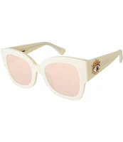 Kurt Geiger London Women's KGL1012 Eye Square 51mm Butterfly Sunglasses