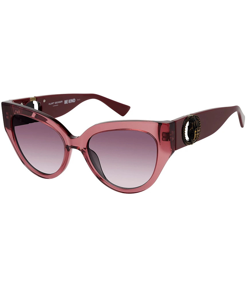 Kurt Geiger London Women's KGL1024 54mm Round Sunglasses