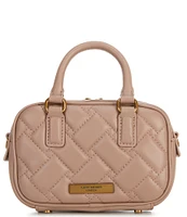 Kurt Geiger London XS Kensington Beige Duffle Crossbody Bag