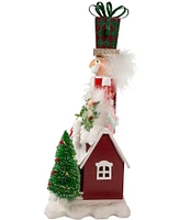 Kurt S. Adler 18-Inch Battery Operated Deck the Halls Musical LED Nutcracker