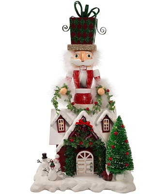 Kurt S. Adler 18-Inch Battery Operated Deck the Halls Musical LED Nutcracker