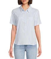 KUT from the Kloth Araceli Tencel Stripe Shirt