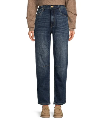 KUT from the Kloth Ashley Barrel Leg High-Rise Slouchy Ankle Length Jeans