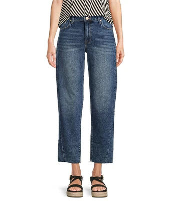 KUT from the Kloth Ashley High Rise Barrel Denim Jeans