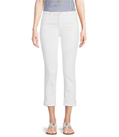 KUT from the Kloth Catherine Roll-Tab Hem High Rise Boyfriend Jeans