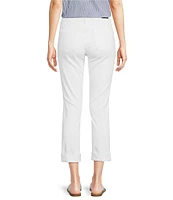KUT from the Kloth Catherine Roll-Tab Hem High Rise Boyfriend Jeans
