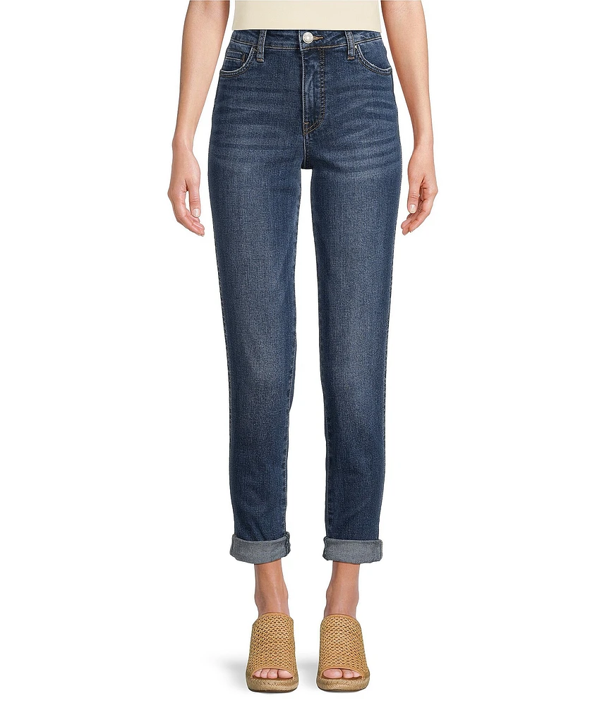 KUT from the Kloth Catherine Roll-Up Cuff Boyfriend Jeans