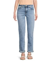 KUT from the Kloth Catherine Stretch Denim High Rise Cuffed Boyfriend Jeans