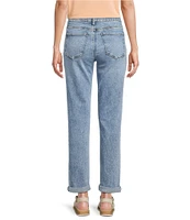 KUT from the Kloth Catherine Stretch Denim High Rise Cuffed Boyfriend Jeans