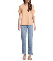 KUT from the Kloth Catherine Stretch Denim High Rise Cuffed Boyfriend Jeans