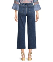 KUT from the Kloth Charlotte High Rise Fab At Fit Technique Culotte Crop Jeans