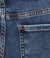 KUT from the Kloth Charlotte High Rise Fab At Fit Technique Culotte Crop Jeans