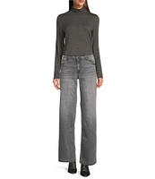 KUT from the Kloth Charlotte Mid Rise Wide Leg Jean