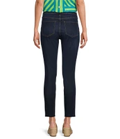 KUT from the Kloth Connie High Rise Skinny Leg Destructed Hem Jeans