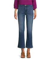 KUT from the Kloth Kelsey Ankle Flare High Rise Angled Pocket Jean