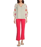 KUT from the Kloth Kelsey High Rise Stretch Denim Flare Jeans