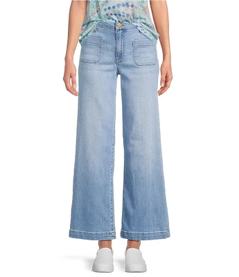 KUT from the Kloth Meg High Rise Wide Leg Denim Jeans