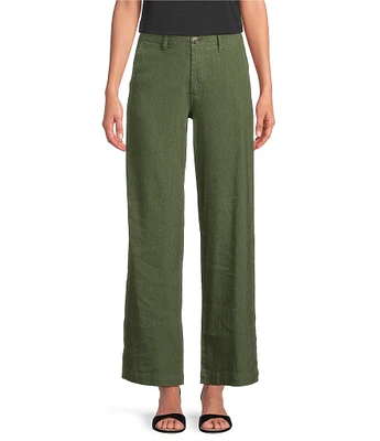 KUT from the Kloth Meg Linen Blend Wide Leg Pants