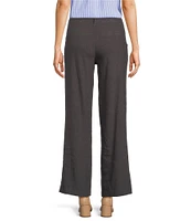 KUT from the Kloth Meg Linen Blend Wide Leg Pants