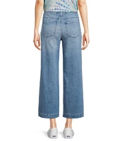 KUT from the Kloth Meg Stretch Denim High Rise Wide Leg Jeans