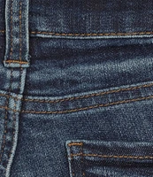 KUT from the Kloth Natalie Stretch Denim Mid Rise Bermuda Shorts