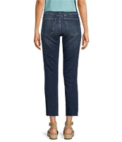 Kut From The Kloth Rachael High Rise Straight Leg Raw Hem Mom Jean