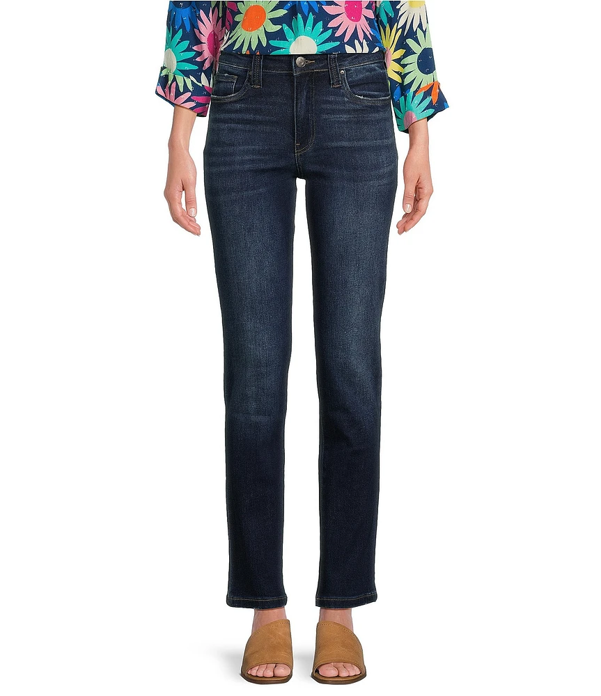 KUT from the Kloth Stevie High Rise Straight Leg Jean