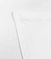KUT from the Kloth Stretch Denim High Rise Cropped Straight Leg Jeans