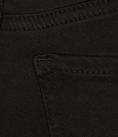 KUT from the Kloth Stretch Denim High Rise Cropped Straight Leg Jeans