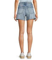 KUT from the Kloth Taylor High Rise Stretch Denim Shorts