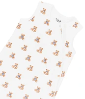 Kyte BABY Baby Boys Bamboo Teddy Bear Print Sleep Bag 1.0