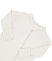 Kyte BABY Baby Girls Bamboo Zip Front Coverall