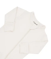 Kyte BABY Baby Girls Bamboo Zip Front Footie