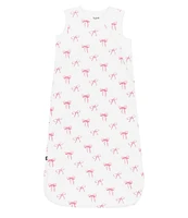 Kyte BABY Baby Girls Bamboo Bow Print Sleep Bag 1.0