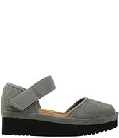 L'Amour Des Pieds Amadour Suede Platform Sandals