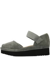 L'Amour Des Pieds Amadour Suede Platform Sandals