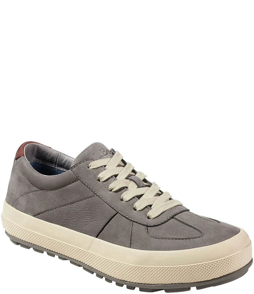 L.L. Bean Men's Double L Lace-Up Waterproof Leather Sneakers