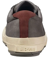 L.L. Bean Men's Double L Lace-Up Waterproof Leather Sneakers