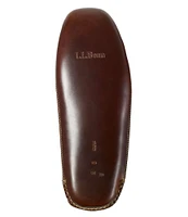 L.L.Bean Men's Double-Sole Leather Slippers