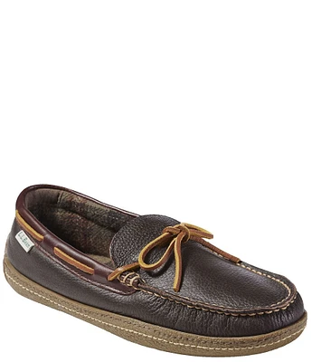 L.L.Bean Men's Handsewn Leather Slippers