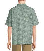 L.L. Bean Tropics Short Sleeve Printed Woven Shirt