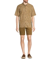 L.L.Bean Tropics Short Sleeve Woven Shirt