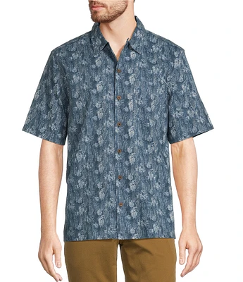 L.L.Bean Tropics Short Sleeve Woven Shirt