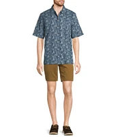 L.L.Bean Tropics Short Sleeve Woven Shirt