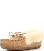 L.L.Bean Wicked Good Shearling Moccasin Slippers