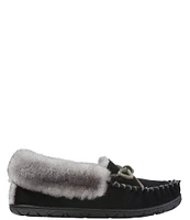 L.L.Bean Wicked Good Shearling Moccasin Slippers